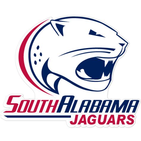 South Alabama Jaguars NCAA Logo Sticker