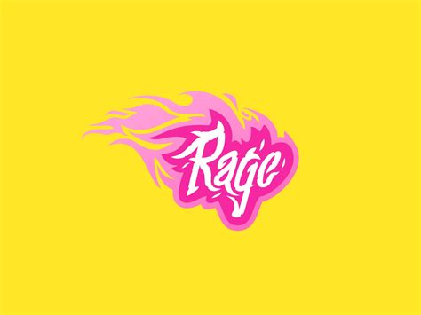 Rage Logo Design by Mo Hashim on Dribbble