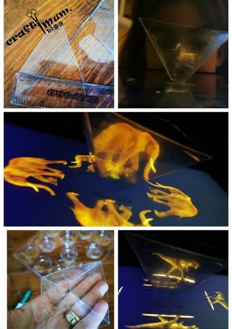 DIY Hologram projector - Crafty Mum