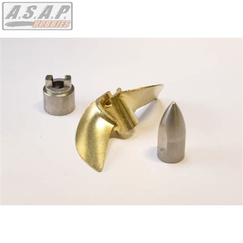 Hot Racing SPN1000E Traxxas Spartan Boat Brass Propeller (Prop) Set | eBay