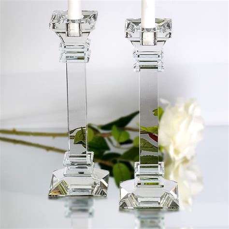 Crystal Candle Holder, Crystal Candles, Candle Holder Set, Candle Stand, Candlestick Holders ...