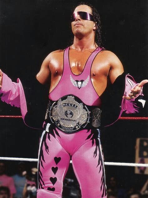 WWE World Heavyweight Wrestling Champion Bret Hart | Wrestling ...