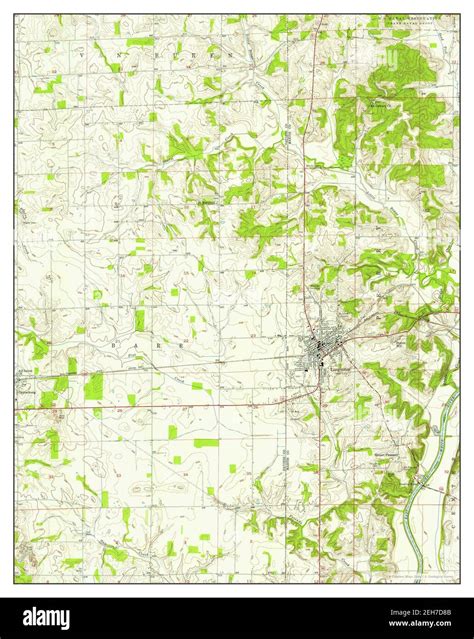 Loogootee indiana map hi-res stock photography and images - Alamy