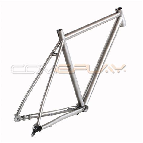 China Custom Titanium Road Cyclocross Bike Frame Manufacturers ...