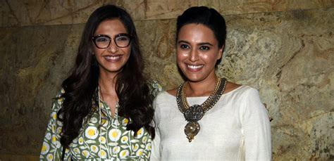 Sonam & Swara at 'Nil Battey Sannata' screening | AVS TV Network - bollywood and Hollywood ...