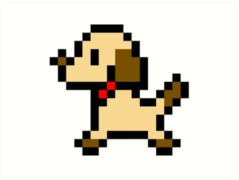 Pixel Art Dog 32X32