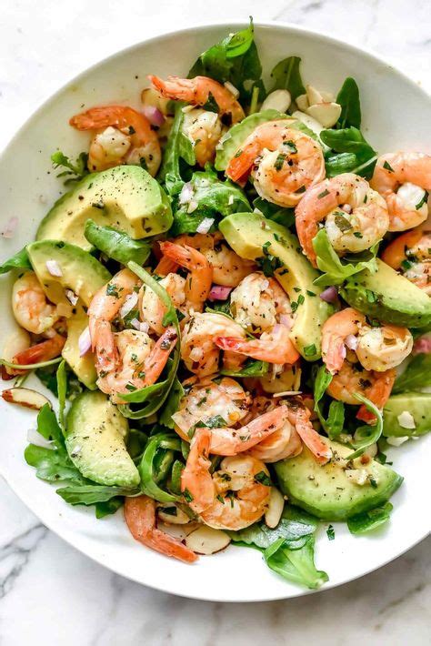 12 Food and drink ideas | food, food and drink, shrimp avocado salad