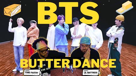 BTS (방탄소년단) 'Butter' Dance Practice Reaction - YouTube