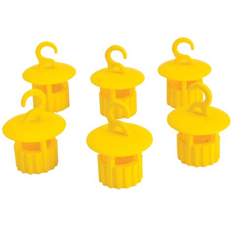 Set of 6 Bottletop Wasp Traps – Convert any 2 Liter Bottle into Outdoor Wasp Trap - Reusable ...