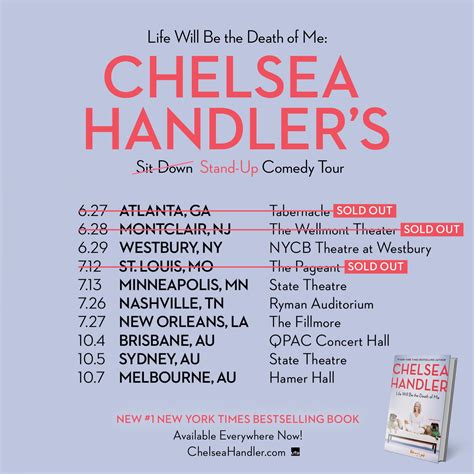 Chelsea Handler on Twitter: "I’ve just added additional VIP packages to ...