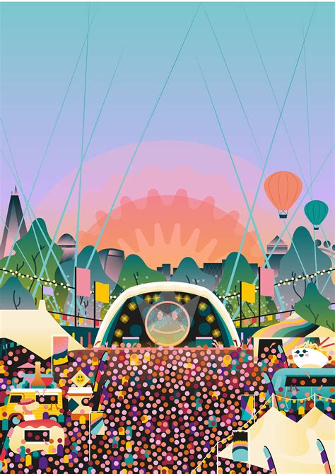 Summer Festivals on Behance