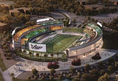 The cost of a USF on-campus football stadium is estimated at $340 ...