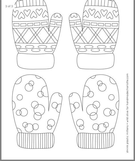 Mittens template | Mittens template, Winter crafts for kids, Christmas crafts for gifts