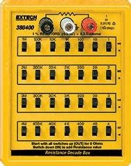 Decade Resistance Box - Auto Test Tools