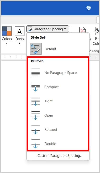 How to Adjust Paragraph Spacing in Microsoft Word