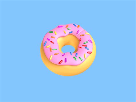 A DONUT!!! by T Bernhoft on Dribbble