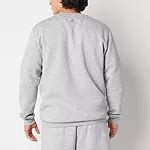 adidas Mens Crew Neck Long Sleeve Sweatshirt Big and Tall - JCPenney