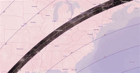 2024 Eclipse Best Viewing Locations Map - Cate Marysa