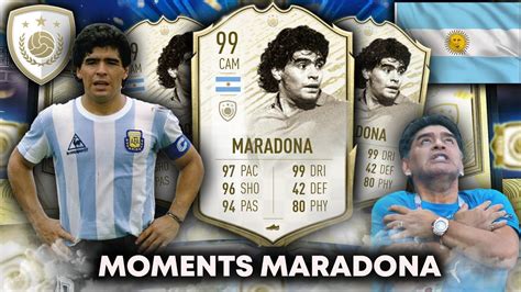 99 ICON MOMENTS MARADONA PLAYER REVIEW!! THE BEST CARD IN FIFA 20 ...