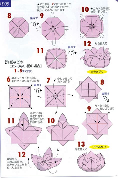 Origami Lotus Flower Tutorial | Origami flowers instructions, Origami ...