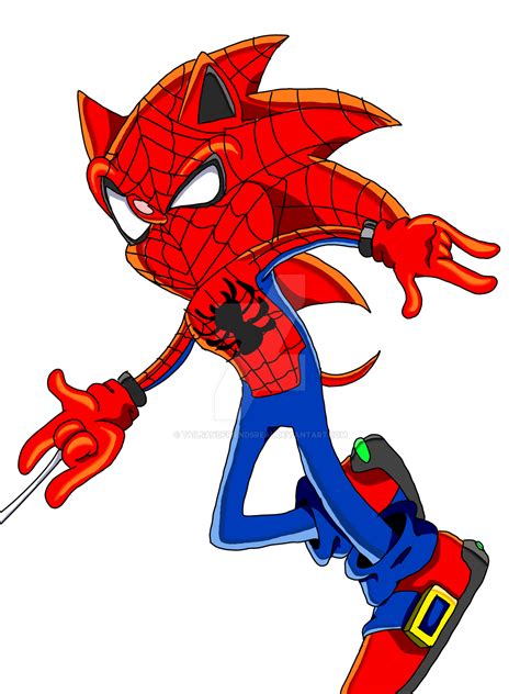 Spider-Sonic by TailsandFriendsReal on DeviantArt