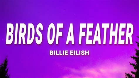 Billie Eilish - BIRDS OF A FEATHER (Lyrics) Chords - Chordify