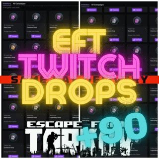 Escape from Tarkov (ETF) Twitch Drops Rewards ⭐90+ Drops⭐ | #231158751 ...