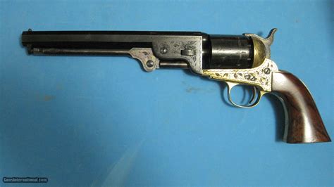 Colt 1851 Navy Replica Engraved