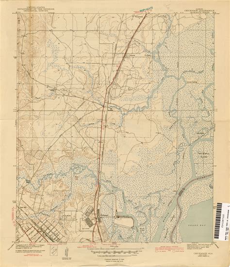 1940 topographical map of Chickasaw, Alabama | Chickasaw, Chickasaw tribe, Sweet home alabama