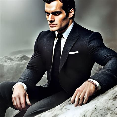 Henry Cavill as James Bond by DragonX500 on DeviantArt