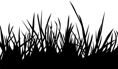 Grass Silhouette | Free vector silhouettes