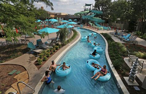 Seeking a staycation? Check out the lazy river and splash park at the Hilton Anatole in Dallas ...