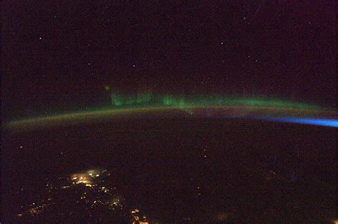 ESA - The Aurora Borealis, as seen from the ISS