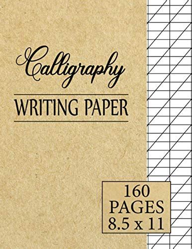 Calligraphy Writing Paper: Modern Calligraphy Practice Sheets - 160 ...