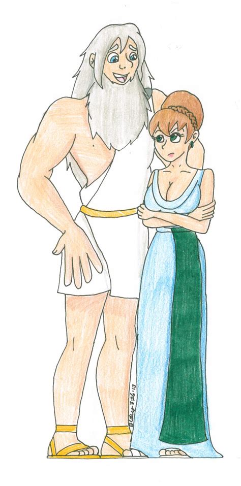 Zeus and Hera by beckf3000 on DeviantArt