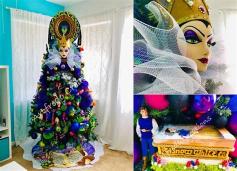 Disney-Themed Christmas Tree by Alfredo Majuri Vargas