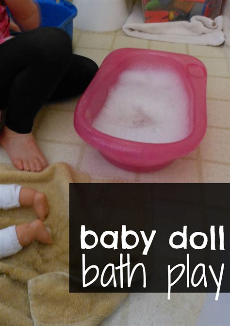 bath day for the baby doll | Confidence Meets Parenting