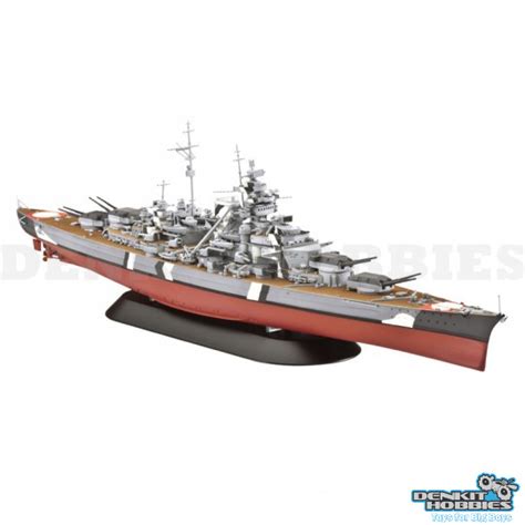 BISMARCK BATTLESHIP PLASTIC MODEL KIT 1/700 REVELL - Denkit Hobbies