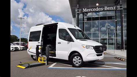 Mercedes Benz - Wheelchair Accessible Sprinter Van - YouTube