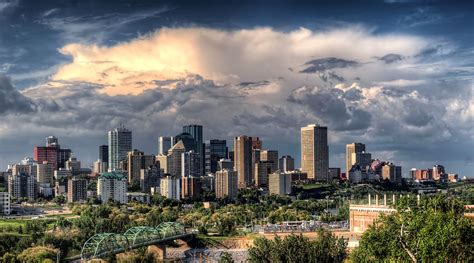 HD wallpaper: edmonton, canada, city, cites, urban, buildings, skyscrapers | Wallpaper Flare