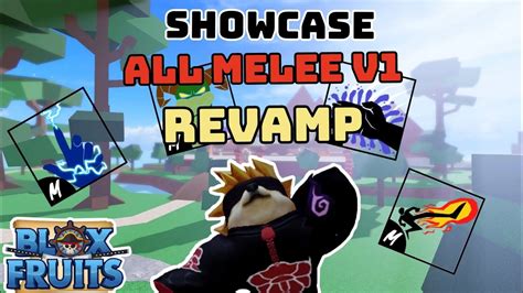 Blox Fruits | Showcase All Melee V1 Revamp | Update 17 Part 3 - YouTube