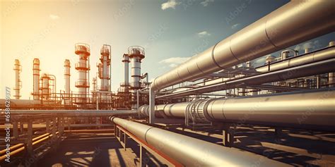 Pipes and pipelines for pumping petroleum products at petrochemical ...