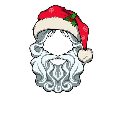 Free Santa Beard Png Transparent, Download Free Santa Beard Png ...