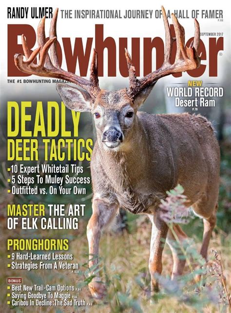 Bowhunter Magazine | The Original Bowhunting-Only Magazine ...