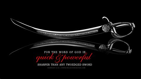 Sharper than any two edged sword - Believers4ever.com