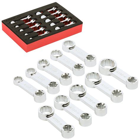 10-Piece Metric 12-Point Box End Torque Adapter Extension Set – ARES ...