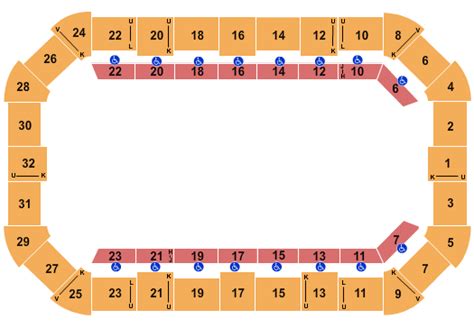 Dow Event Center Seating Chart - Saginaw