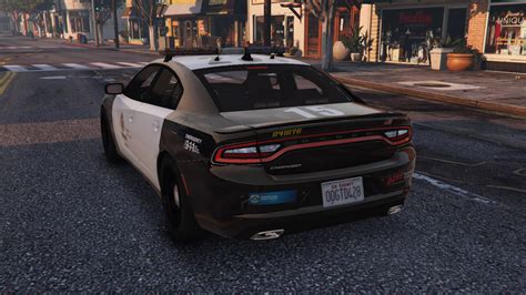 LAPD-Inspired Charger Paint Job | GTA 5 Mods