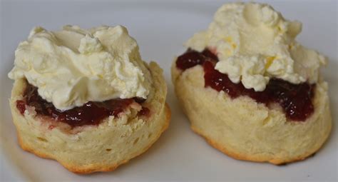 Buttermilk scones with jam & cream - Lisa Eats World