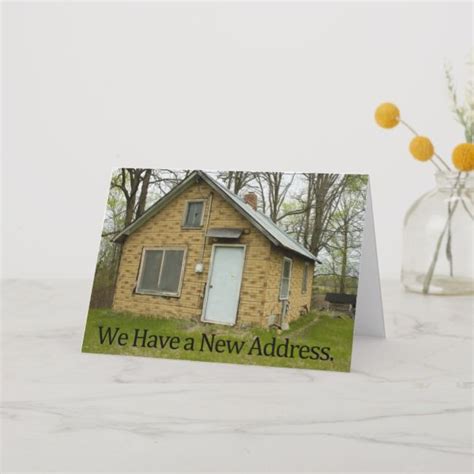 Pin on Funny Change of Address Cards